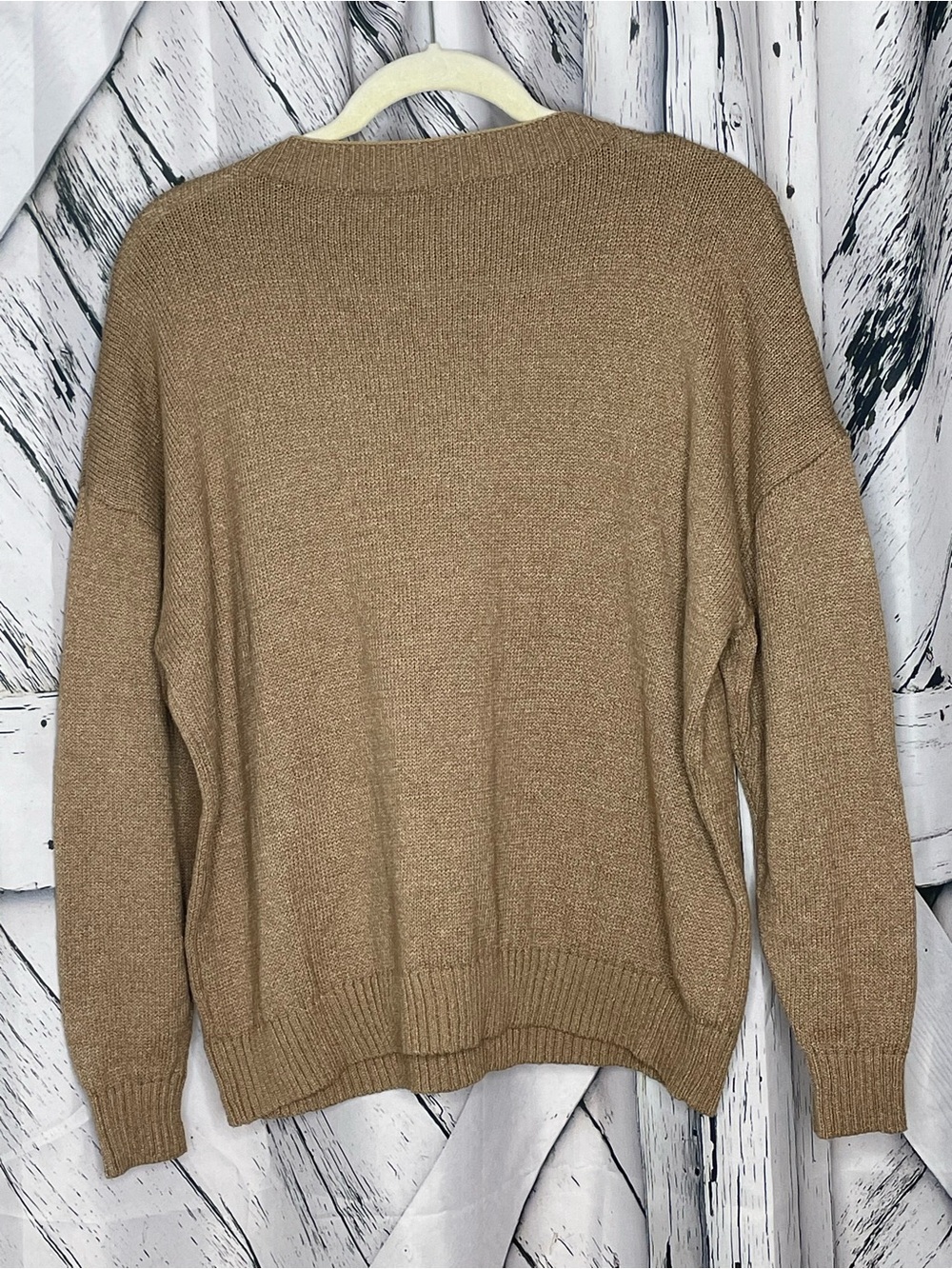 4 Kittens Knit Sweater Kitty Cat Lover Brown 2XL - Picture 3 of 10